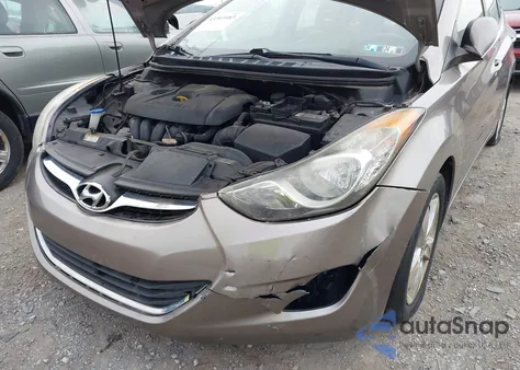 2012 Hyundai Elantra Gls from USA, damaged, VIN 5NPDH4AE7CH132238